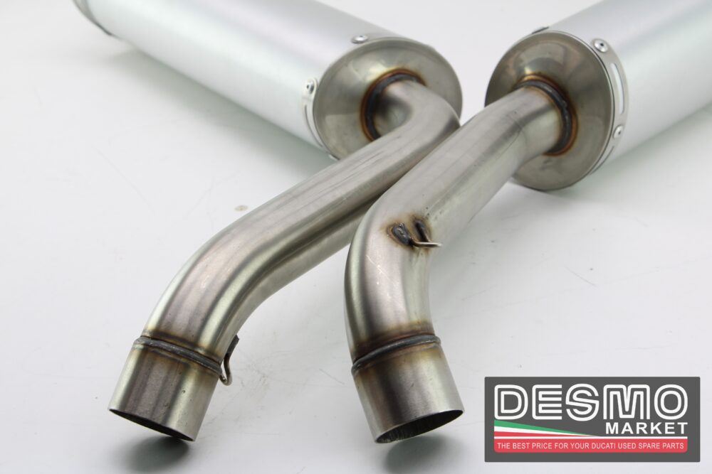 scarichi alluminio 45 mm performance Termignoni ducati 748 916 996 998 - immagine 6