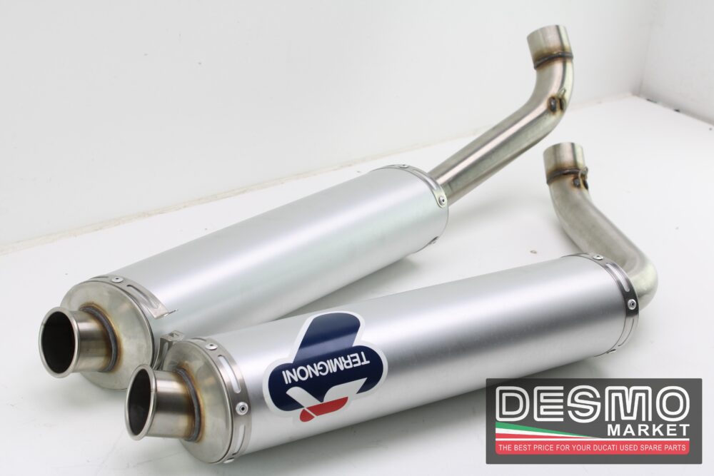 scarichi alluminio 45 mm performance Termignoni ducati 748 916 996 998 - immagine 8
