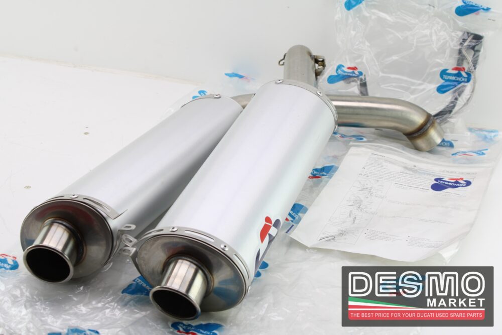 scarichi alluminio 50 mm performance Termignoni ducati 748 916 996 998