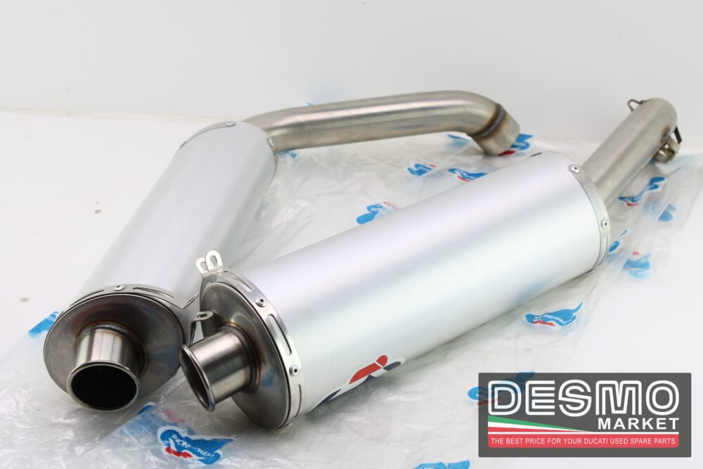 scarichi alluminio 50 mm performance Termignoni ducati 748 916 996 998 - immagine 2