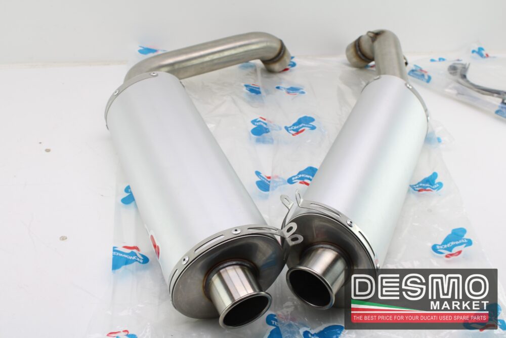 scarichi alluminio 50 mm performance Termignoni ducati 748 916 996 998 - immagine 3