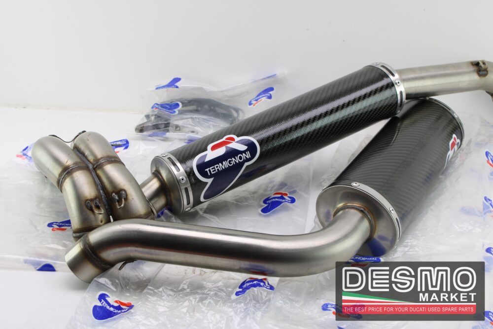 scarichi carbonio body 54 mm performance Termignoni ducati 748 916 996