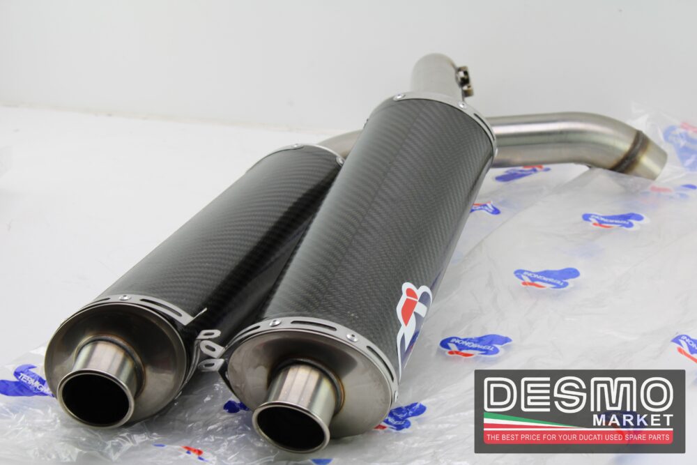 scarichi carbonio body 54 mm performance Termignoni ducati 748 916 996 - immagine 5