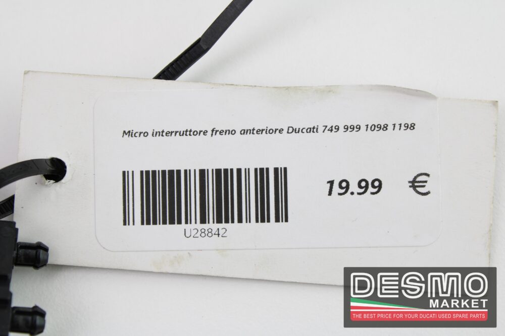 Micro interruttore freno anteriore Ducati 749 999 1098 1198 - immagine 4
