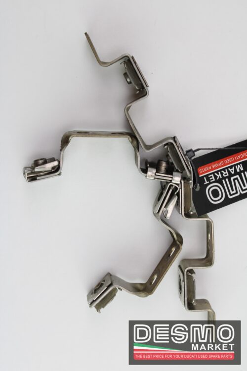 Kit completo staffe supporto porta targa Ducati 749 999