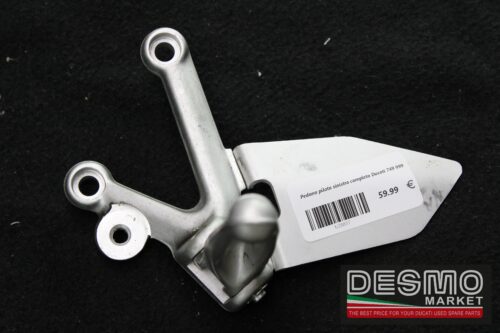 Pedana pilota sinistra completa Ducati 749 999
