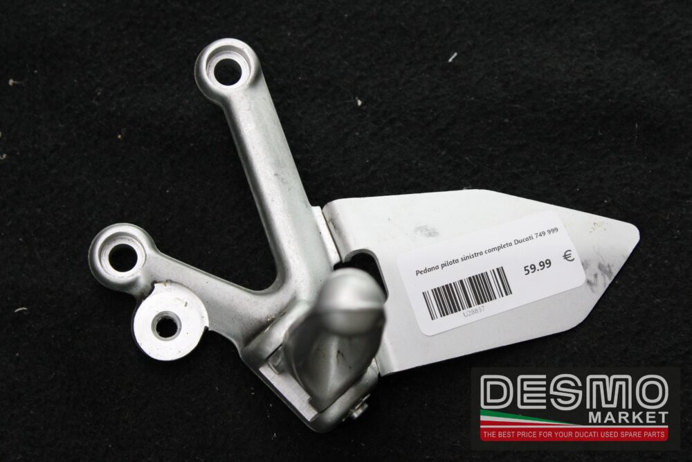 Pedana pilota sinistra completa Ducati 749 999