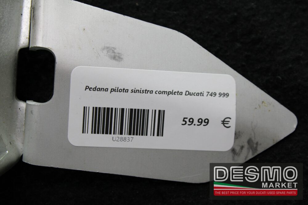 Pedana pilota sinistra completa Ducati 749 999 - immagine 4