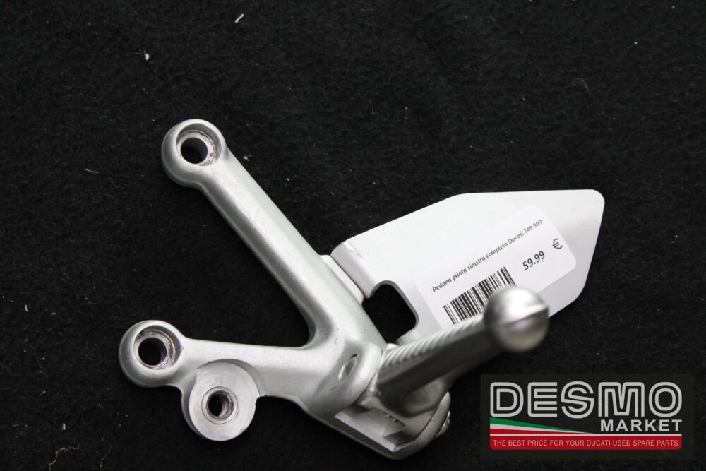 Pedana pilota sinistra completa Ducati 749 999