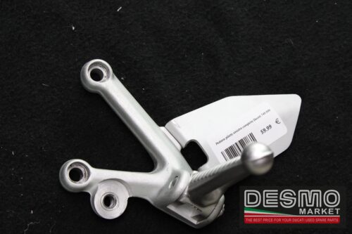 Pedana pilota sinistra completa Ducati 749 999