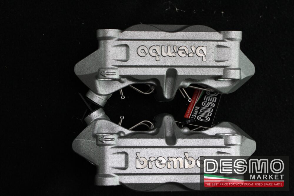 Pinze freno radiali 100mm Brembo Triple Bridge Ducati 749 999R - immagine 3