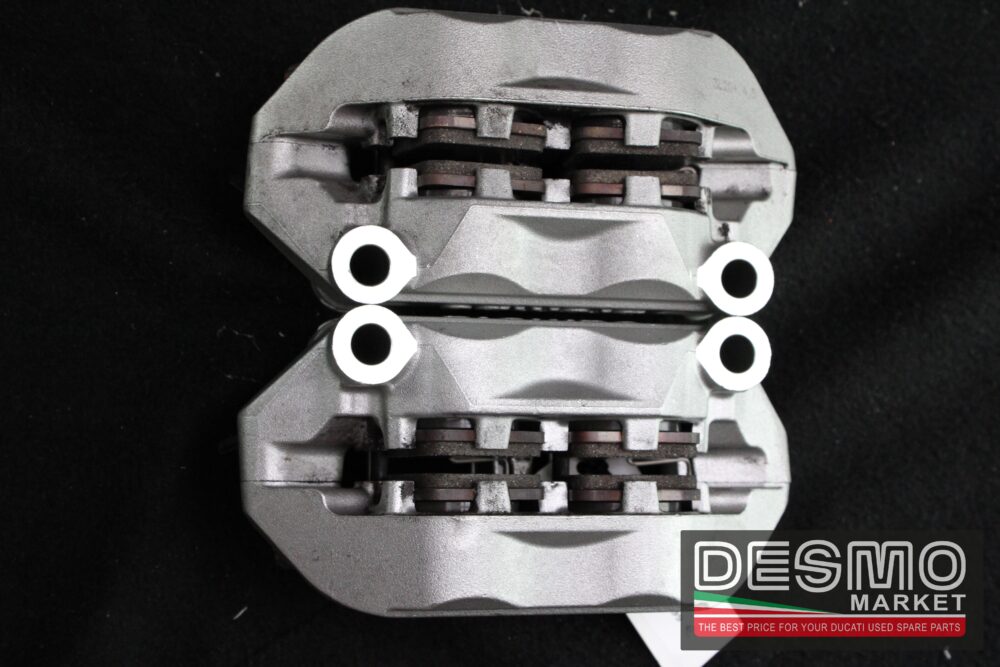 Pinze freno radiali 100mm Brembo Triple Bridge Ducati 749 999R - immagine 5