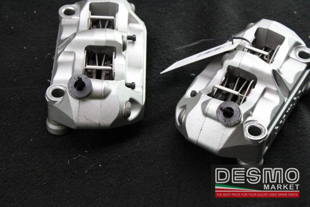 Pinze freno radiali 100mm Brembo Triple Bridge Ducati 749 999R - immagine 6