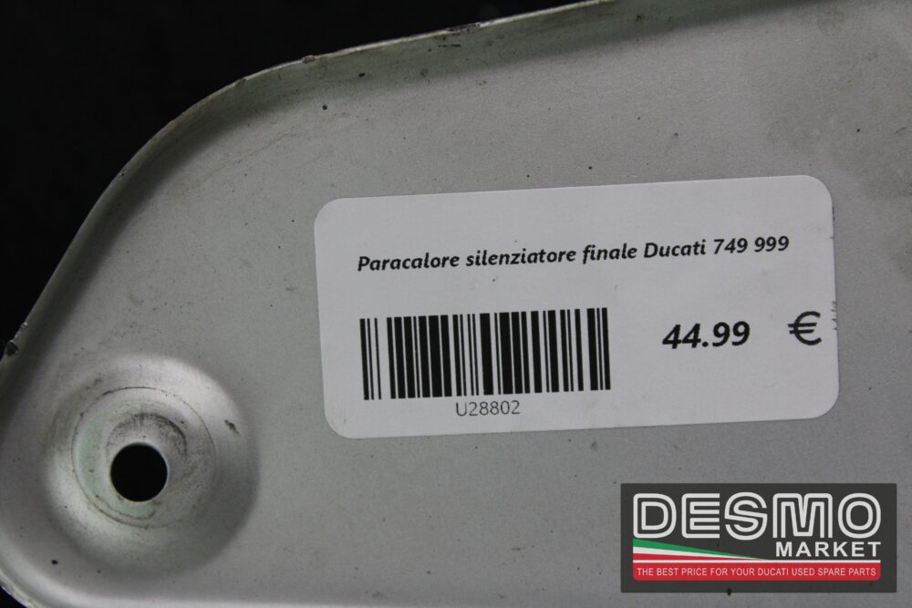 Paracalore silenziatore finale Ducati 749 999 - immagine 5