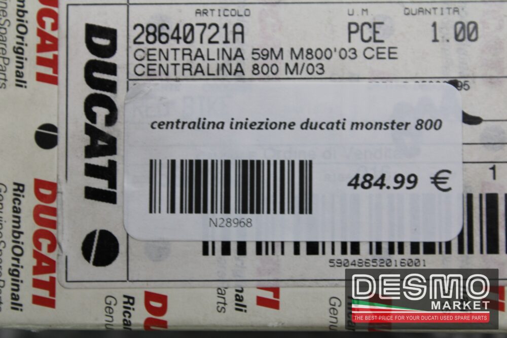centralina iniezione ducati monster 800 - immagine 3