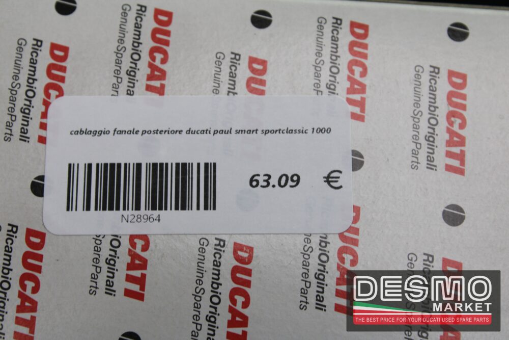 cablaggio fanale posteriore ducati paul smart sportclassic 1000 - immagine 3