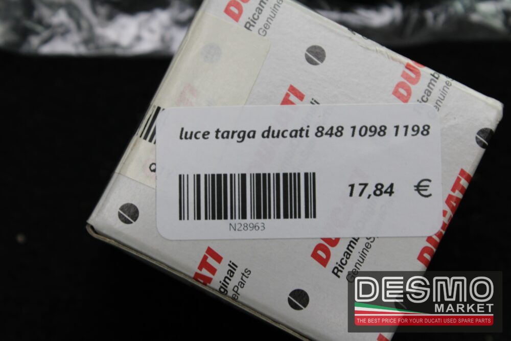 luce targa ducati 848 1098 1198 - immagine 3