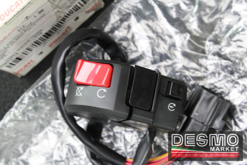commutatore blocchetto destro ducati monster 620 695 900 - immagine 2