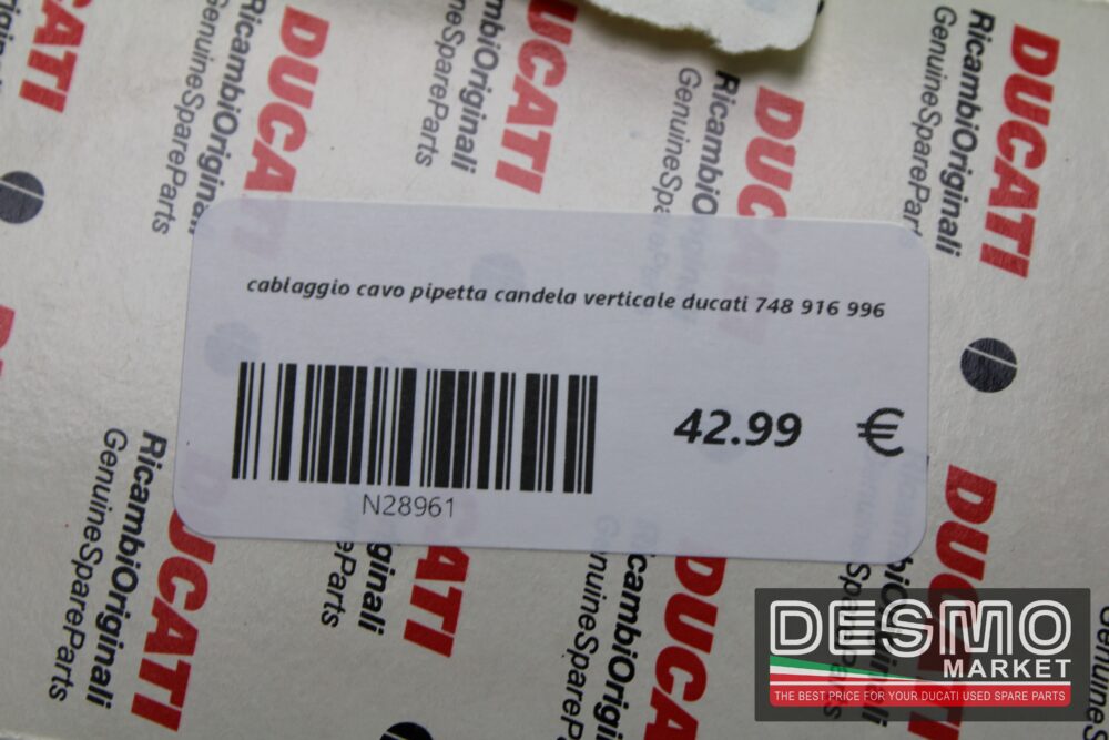 cablaggio cavo pipetta candela verticale ducati 748 916 996 - immagine 3