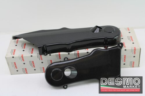 kit cartelle copri cinghie carbonio ducati performance 1000 DS