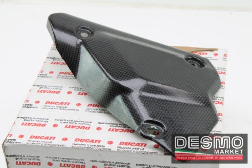 protezione valvola scarico carbonio ducati 848 1098 1198