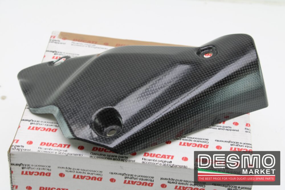 protezione valvola scarico carbonio ducati 848 1098 1198 - immagine 2