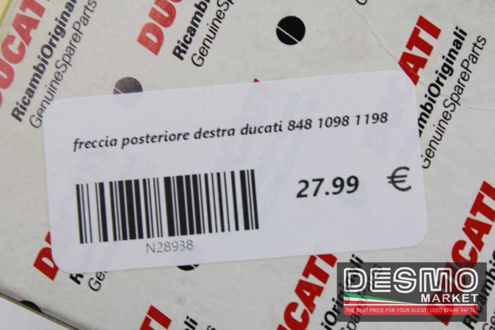 freccia posteriore destra ducati 848 1098 1198 - immagine 4