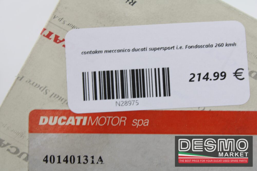 contakm meccanico ducati supersport i.e. Fondoscala 260 kmh - immagine 4