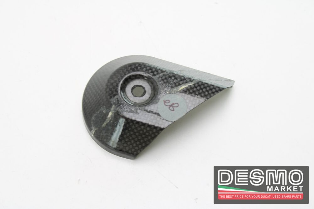 protezione carbonio valvola scarico ducati monster 696 796 1100
