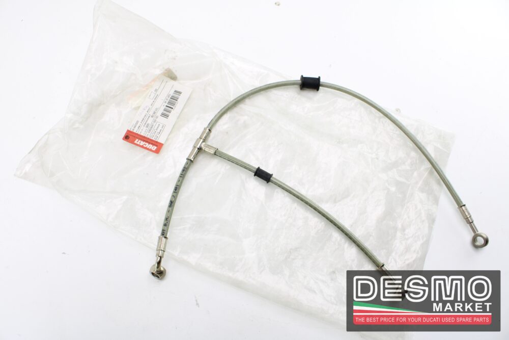 tubo freno anteriore treccia ducati st4