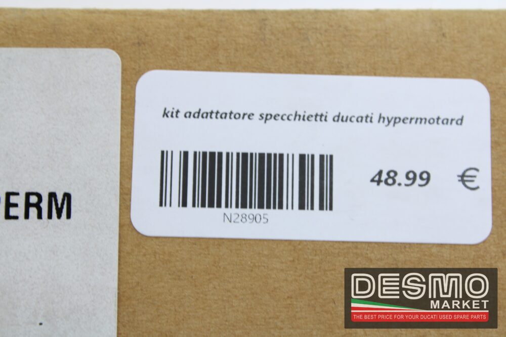 kit adattatore specchietti ducati hypermotard - immagine 3