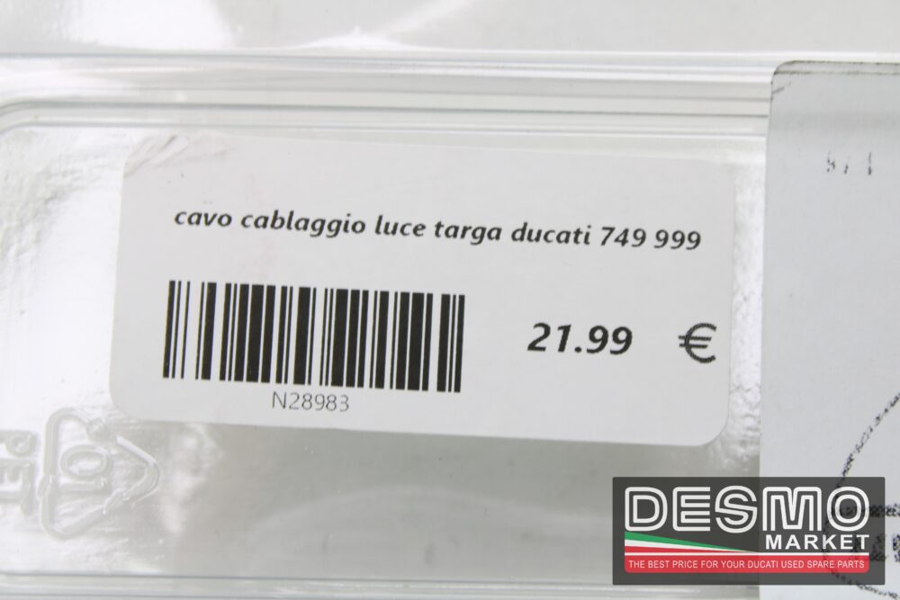 cavo cablaggio luce targa ducati 749 999 - immagine 3