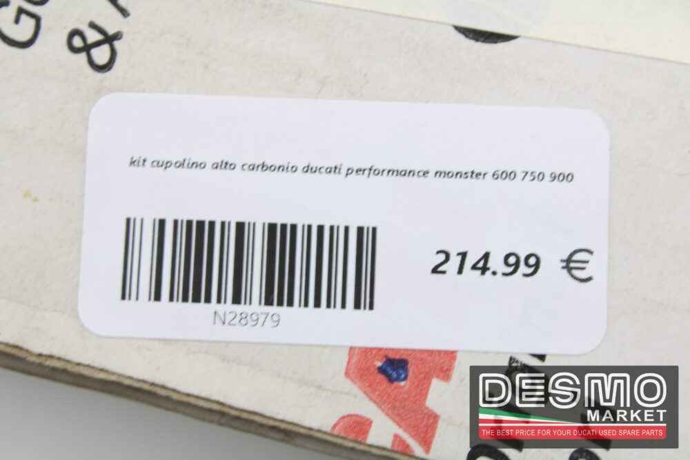 kit cupolino alto carbonio ducati performance monster 600 750 900 - immagine 5