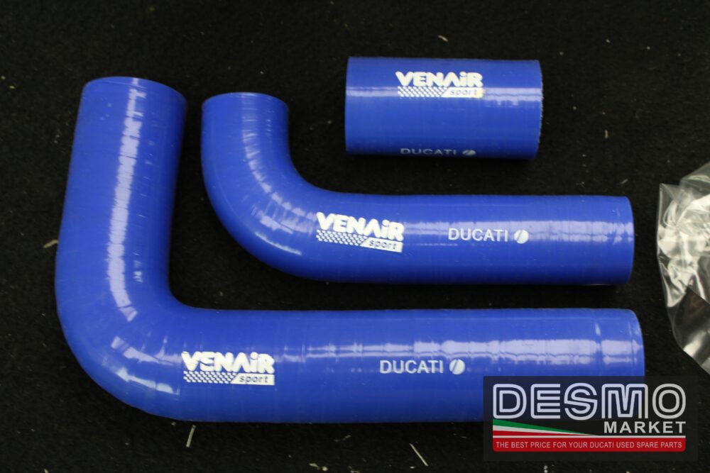 kit tubi radiatore acqua blu siliconici ducati performance monster s4r - immagine 2