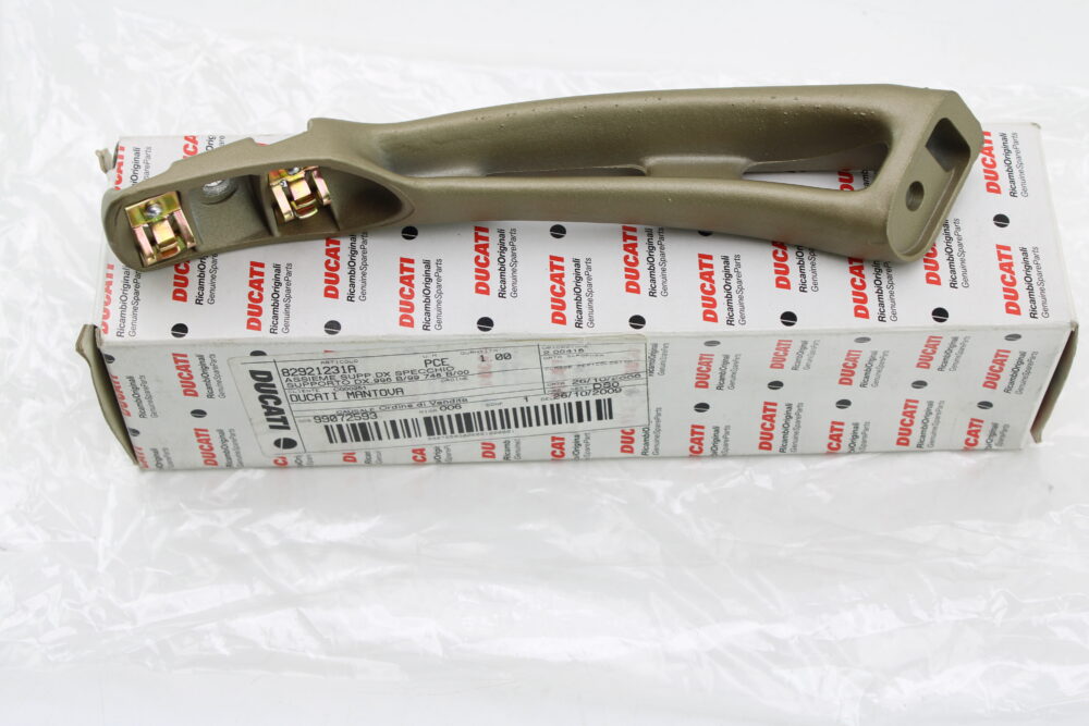 staffa  supporto specchio destro bronzo Ducati 748 916 996 998 - immagine 2