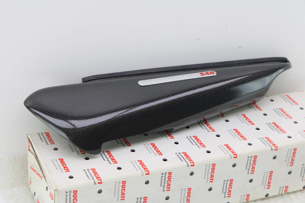 fianchetto sella carbonio sinistro SX Ducati Monster S4R