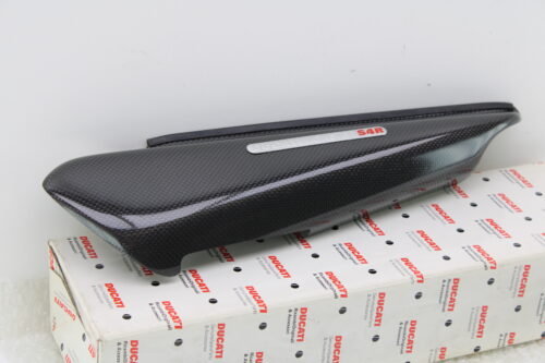 fianchetto sella carbonio sinistro SX Ducati Monster S4R