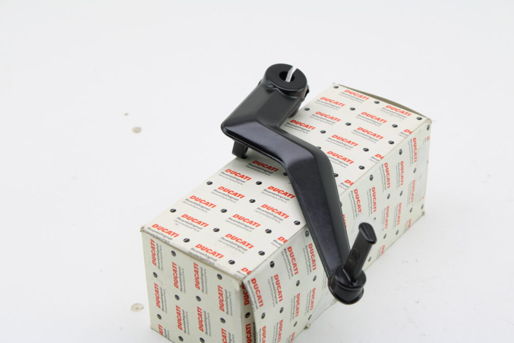 leva pedale freno posteriore nera Ducati Hypermotard 796 1100 - immagine 3