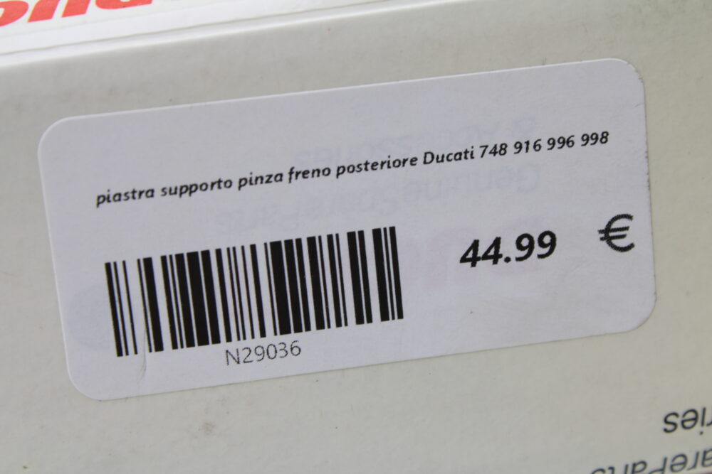 piastra supporto pinza freno posteriore Ducati 748 916 996 998 - immagine 5