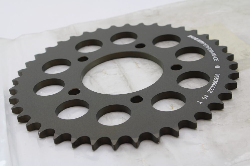 corona ergal Ducati Performance Z40 passo 525 Ducati 749 999 - immagine 4