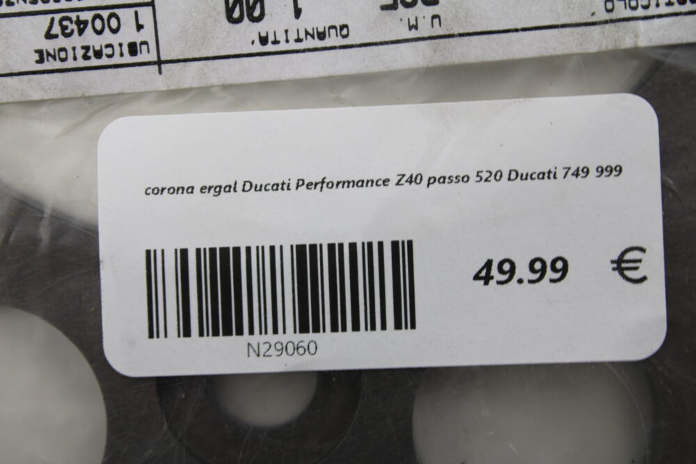 corona ergal Ducati Performance Z40 passo 520 Ducati 749 999 - immagine 4
