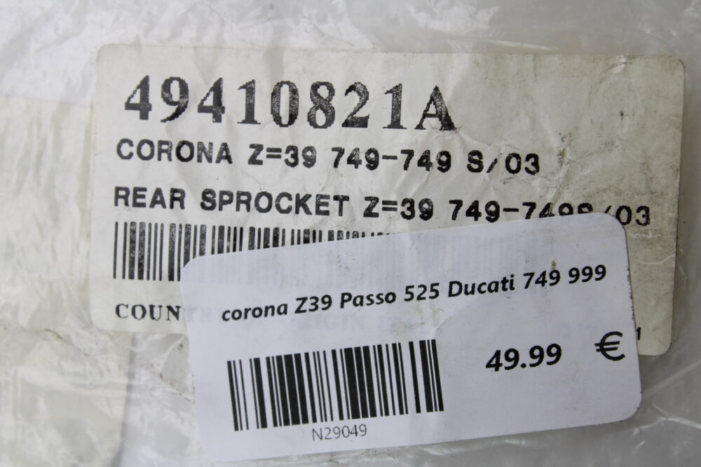 corona Z39 Passo 525 Ducati 749 999 - immagine 4