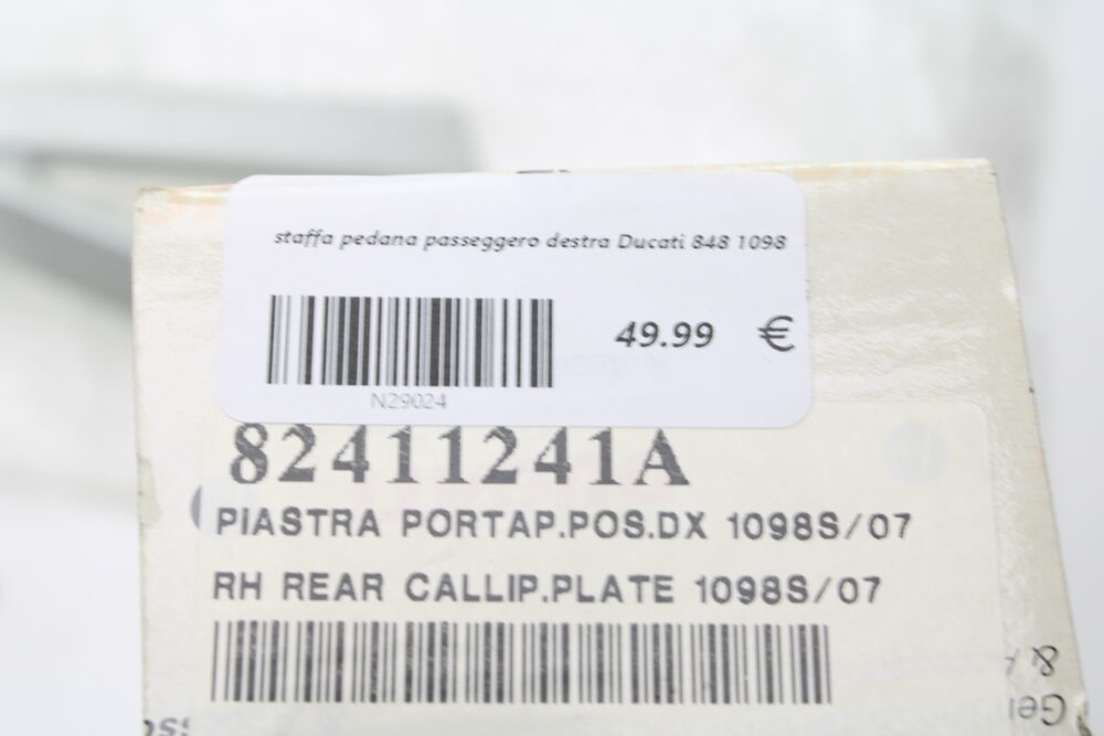 staffa pedana passeggero destra Ducati 848 1098 - immagine 5