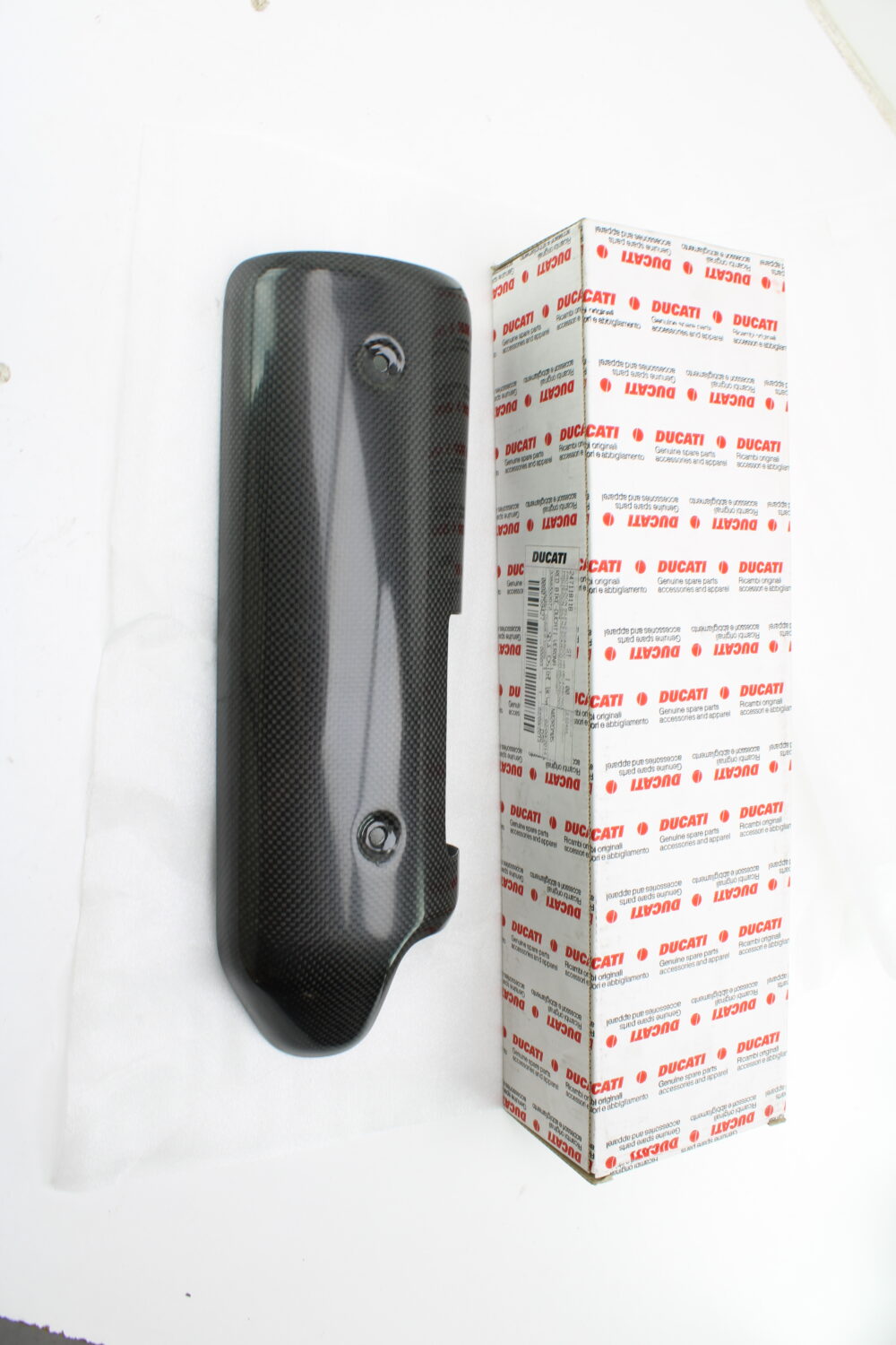 protezione paracalore silenziatore carbonio Ducati S4RS