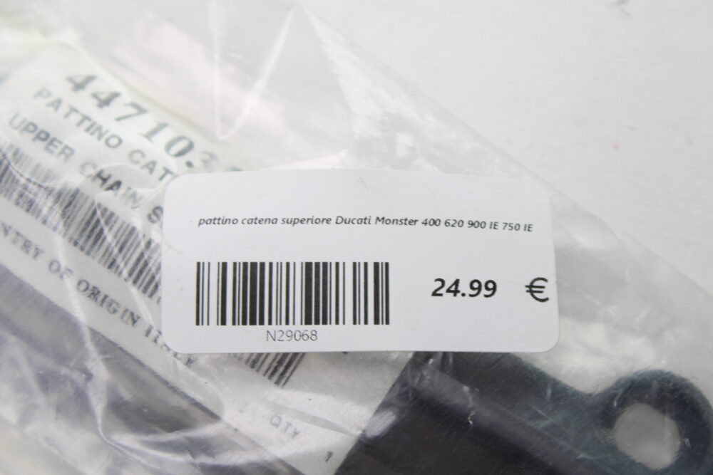 pattino catena superiore Ducati Monster 400 620 900 IE 750 IE - immagine 3