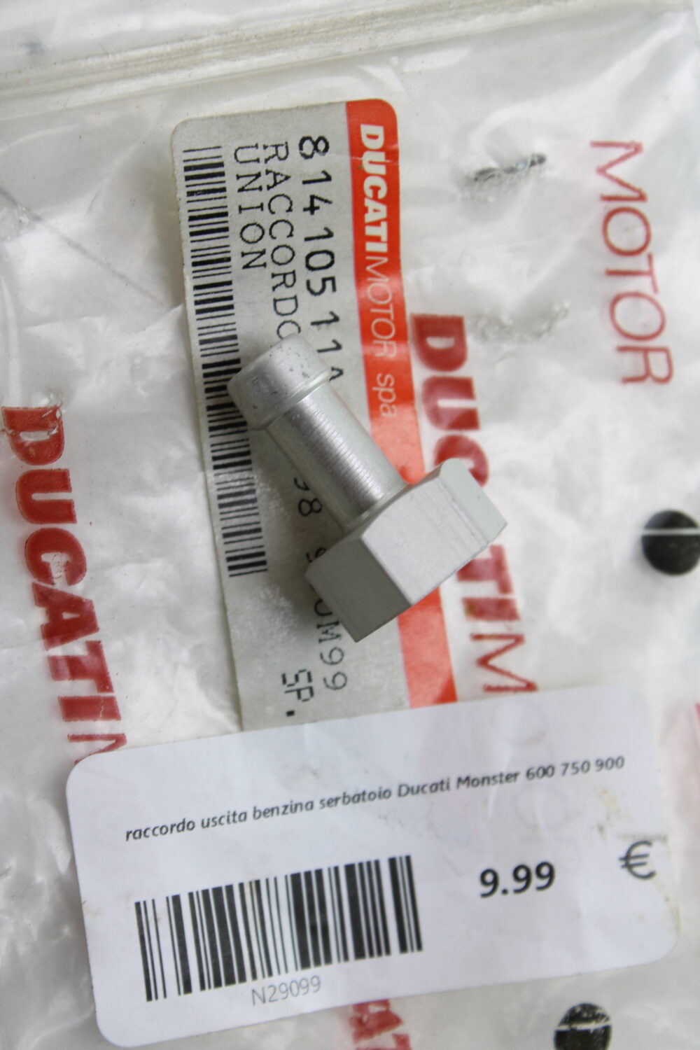 raccordo uscita benzina serbatoio Ducati Monster 600 750 900 - immagine 2