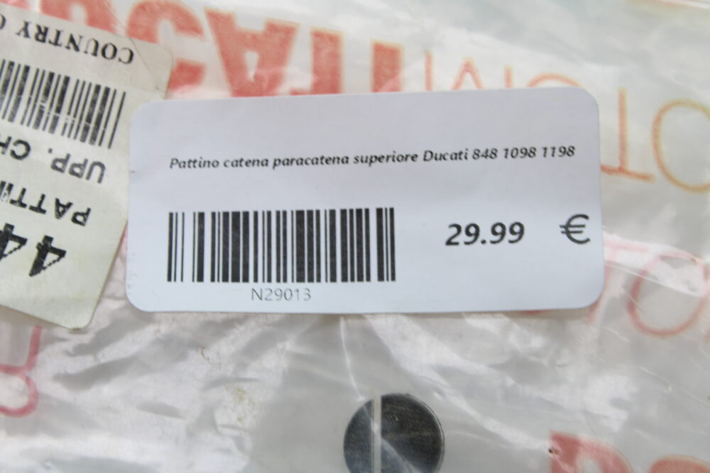 Pattino catena paracatena superiore Ducati 848 1098 1198 - immagine 2