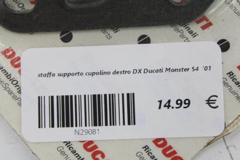 staffa supporto cupolino destro DX Ducati Monster S4  '01 - immagine 3