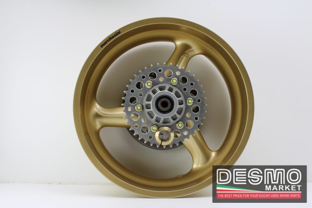 Cerchi Marchesini magnesio Ducati 851 888 Monster Supersport 900 - immagine 3