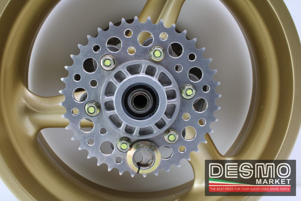 Cerchi Marchesini magnesio Ducati 851 888 Monster Supersport 900 - immagine 4